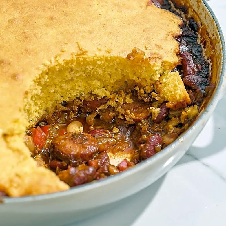 Elevated Beanie Weenie Casserole Recipe
