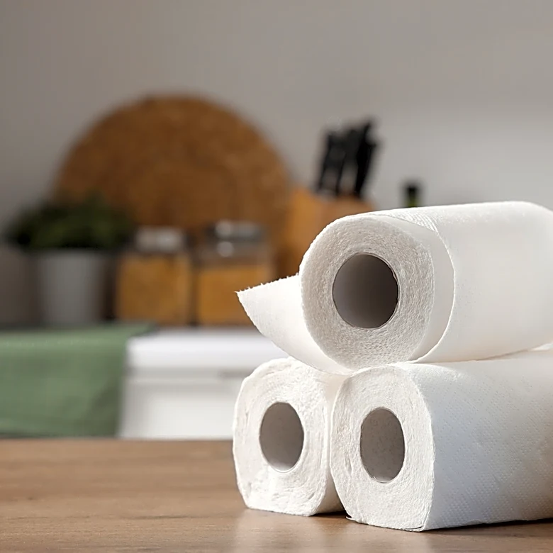The Cheap And Creative Way To Store Paper Towels In Your Pantry