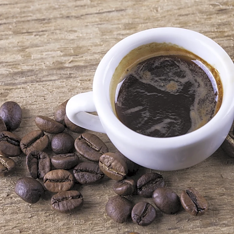 For A Richer Cup Of Coffee, Add A Drizzle Of Chocolate Syrup