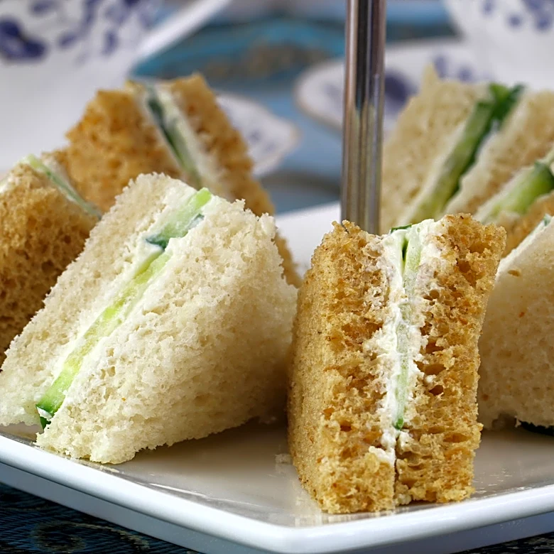 This Old-School Tea Sandwich Pairs 2 Unlikely Ingredients