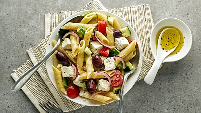 For A Mediterranean-Style Pasta Salad, Reach For This Ingredient