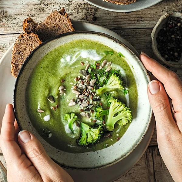 Give Broccoli Soup A Creamy Upgrade With A Splash Of This Ingredient