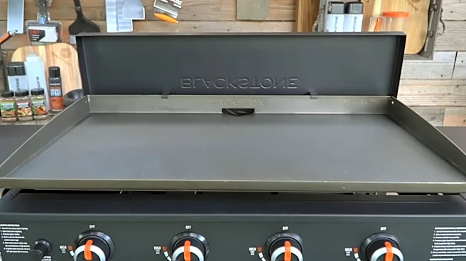 Couple Uses Home Depot Bins To Create Simple Blackstone Storage