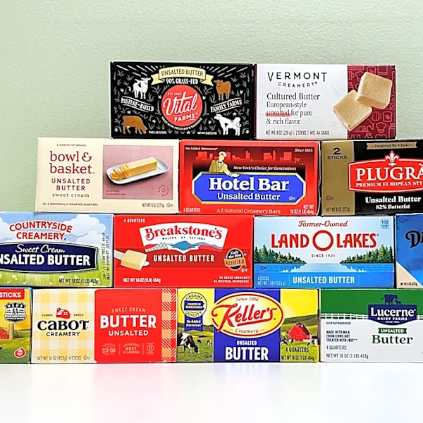 5 Best Unsalted Butters For Baking And 9 To Avoid