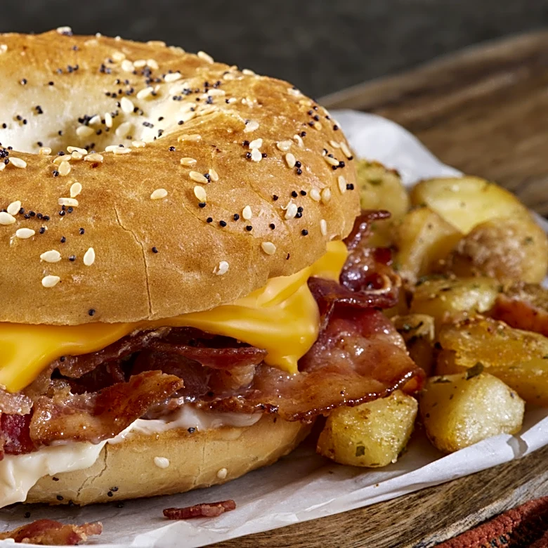 The Best Fast Food Bagel Breakfast Sandwich Comes From This Chain