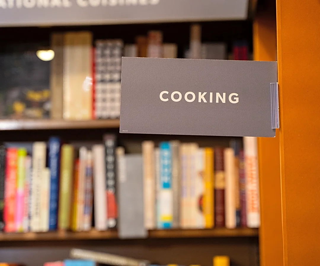 TikToker Uses Floating Shelves To Create Stylish Cookbook Storage