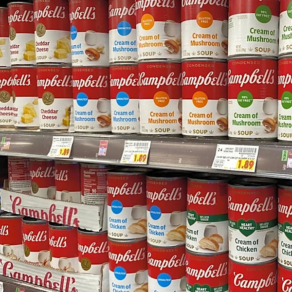 The Campbell's Canned Soup That Contains The Least Sodium