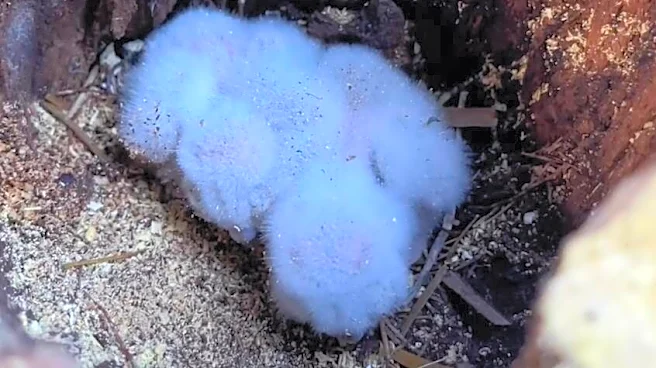 Workers Cut Down Dead Tree And Find A Pile Of Fuzzy Babies In The Stump