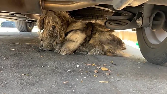 Matted Dog Living Under Car In ‘Unbearable Heat’ Turns Heads After His First Ever Haircut