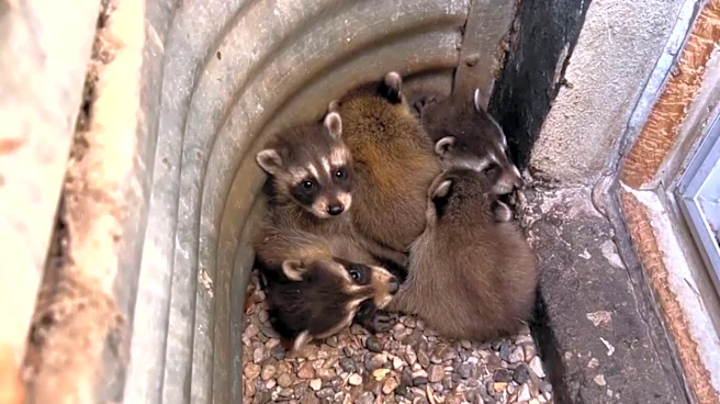 Guy Hears Odd Noise Outside His Basement And Finds Pile Of Babies Huddled Together