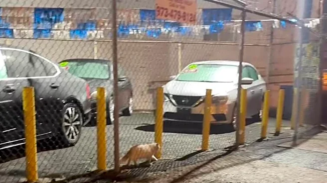 Cat Crawls Under Car Dealership Fence, Begging A Stranger To Take Her Home