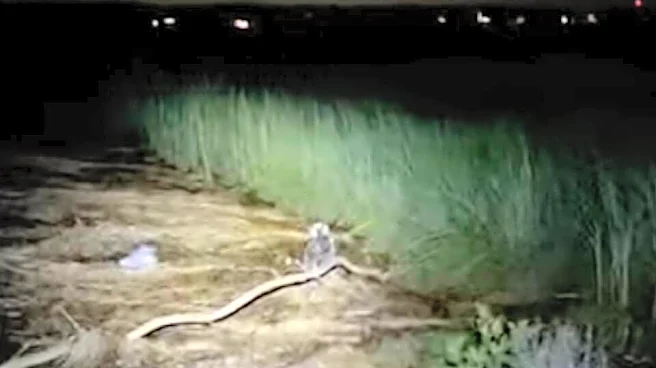 Woman Shines Flashlight In Marsh And Finds Gorgeous Bird Who Needs Help