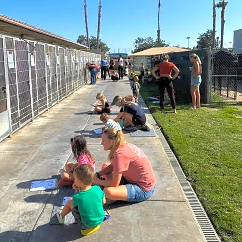 Shelter Enlists Tiny Picassos To Draw Perfect Portraits Of Adoptable Dogs
