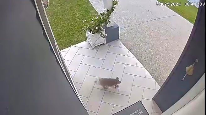 Homeowner Wakes To A Security Notification And Finds Someone 'Surreal' At Her Door