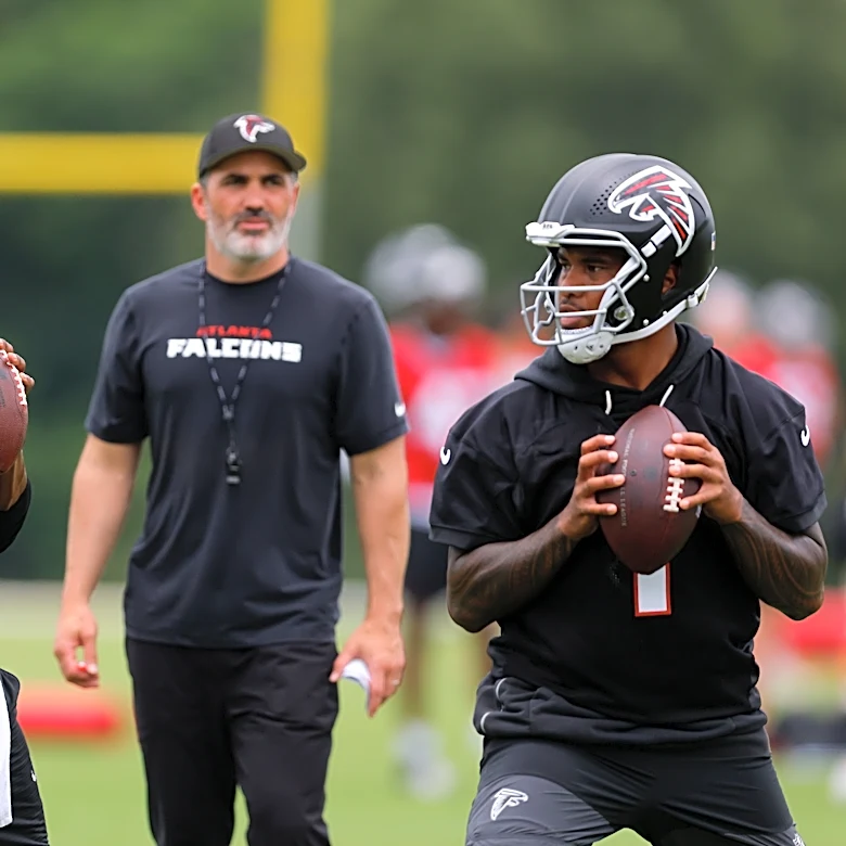 Falcons QB makes 11-on-11 debut at Monday's practice