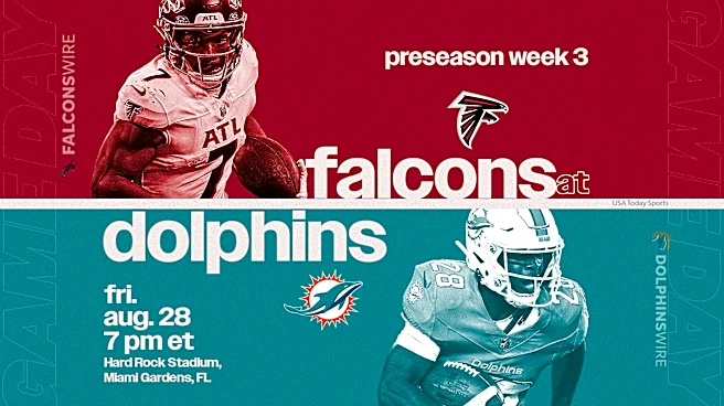 Falcons vs. Dolphins live updates: Start time, TV channel for preseason