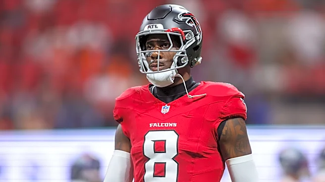 Falcons TE Kyle Pitts rolls for 37 yards against Dolphins