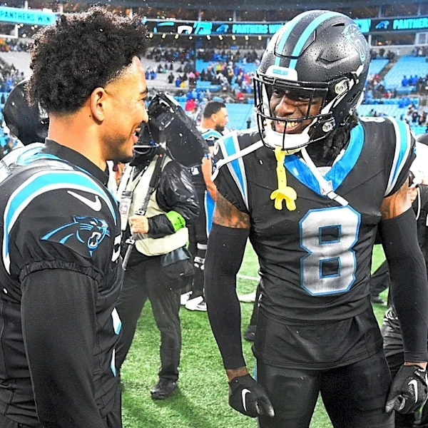 Panthers QB Bryce Young comments on his dominance of Falcons