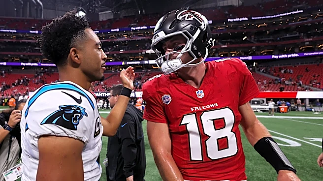 Falcons QB Jack Strand comments on NFL debut vs. Panthers