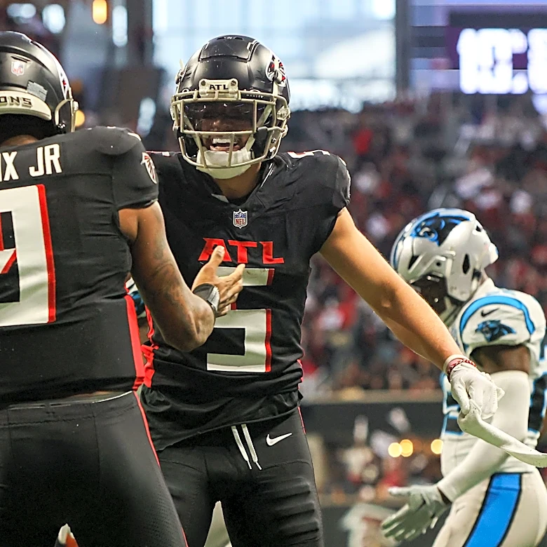 Drake London-Michael Penix connection producing elite numbers
