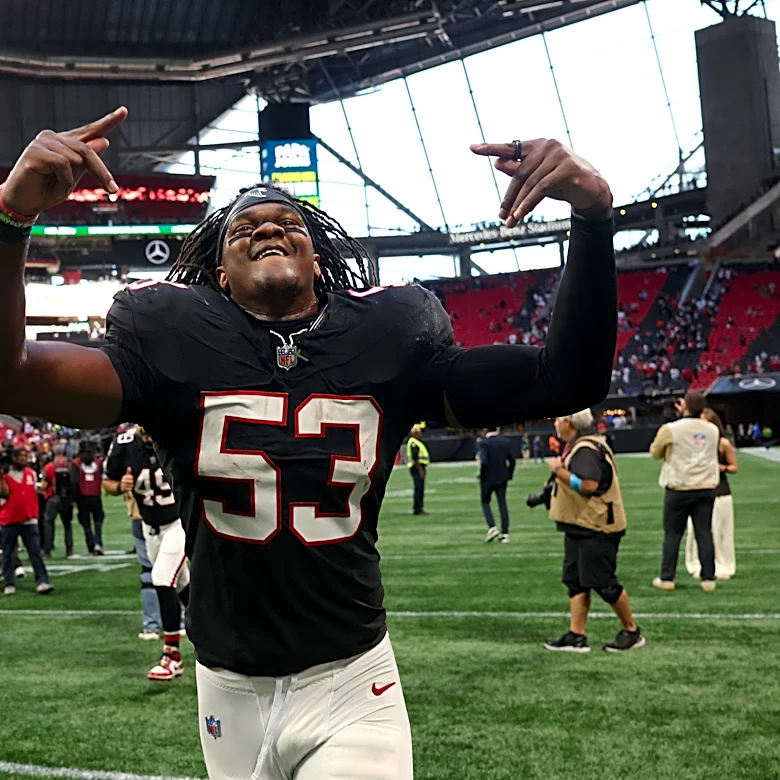 Falcons rookie LB Kendal Daniels on game-winning INT vs. 49ers