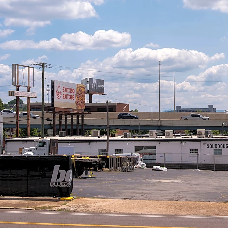 What's that breaking ground at the former Mac Auto Loans site downtown?
