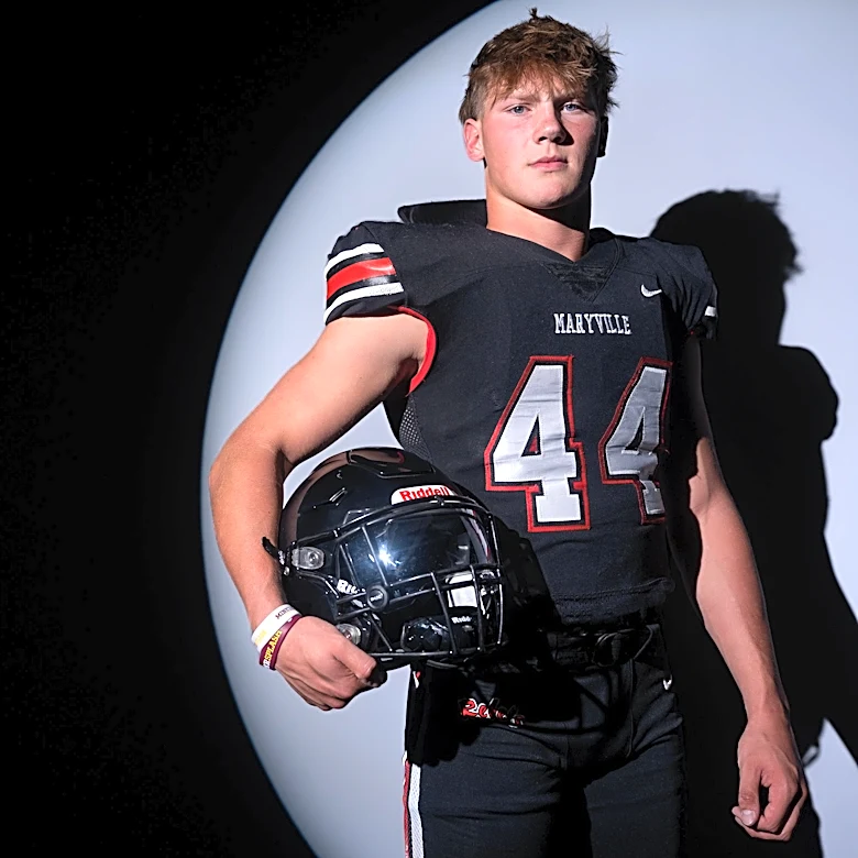 Maryville football Wyatt Wilber's recruitment took off just as senior year approached