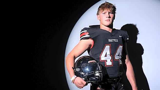 Maryville football Wyatt Wilber's recruitment took off just as senior year approached