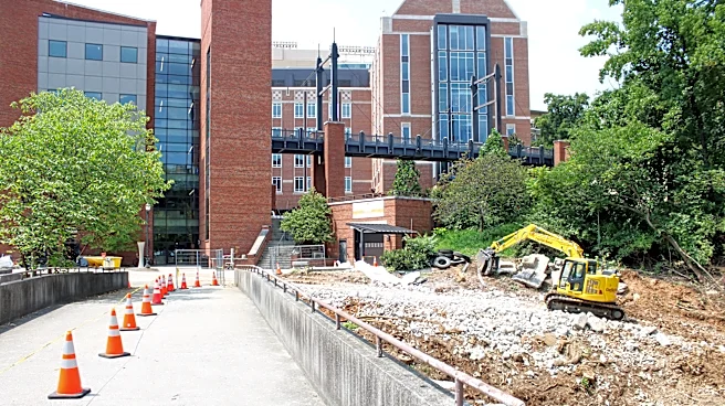 What's that construction along Second Creek near Neyland Drive?