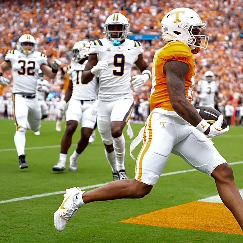 Braylon Staley can earn free cookies for Tennessee football fans with touchdown