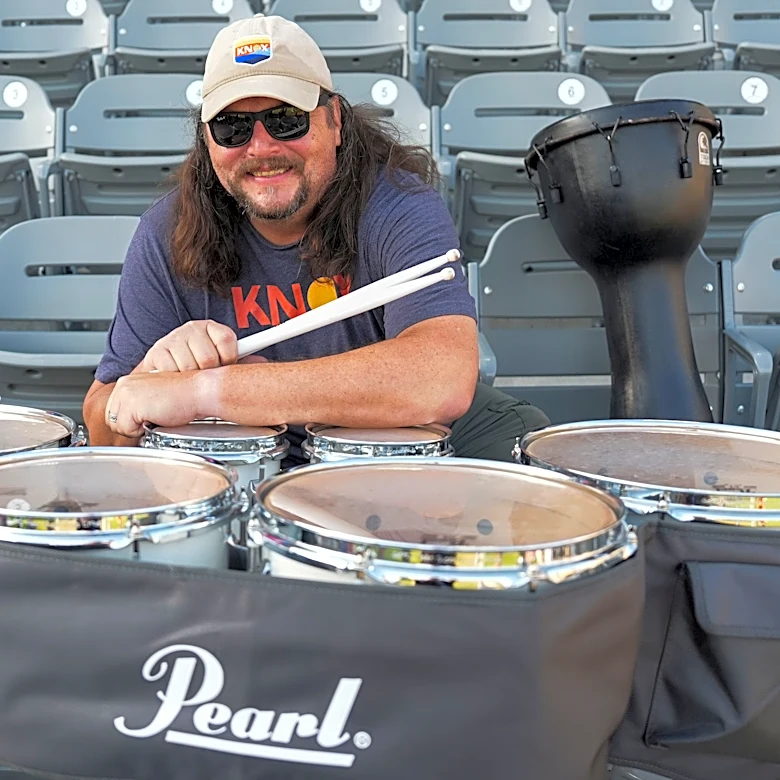 Promise made during a One Knox match helps drummer regain his groove