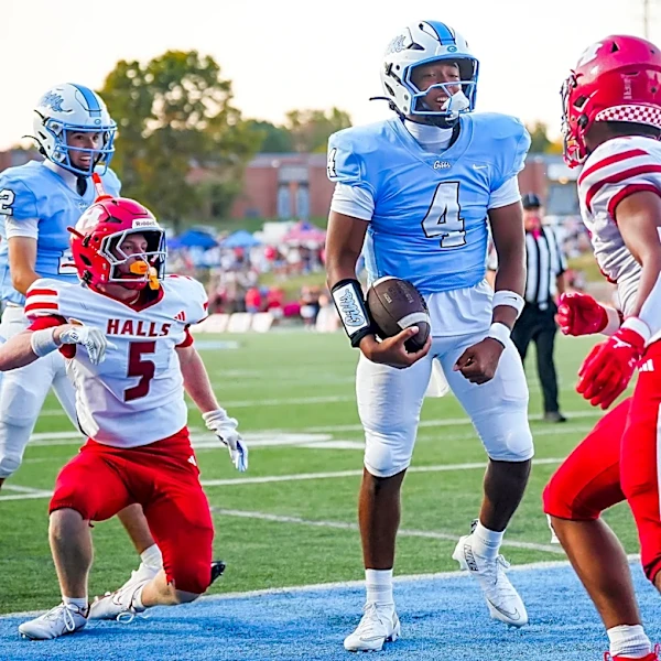 How Gibbs football QB Keith Jones Jr. calmed nerves in win over Halls