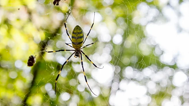 Joro spiders aren't just in the Smoky mountains. They're in Knoxville too