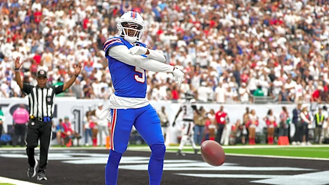 Former Tennessee football receiver Josh Palmer's game-winning touchdown for Bills