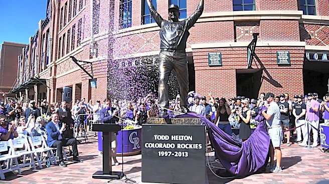 Rockies unveil statue of Todd Helton, honoring Tennessee baseball great