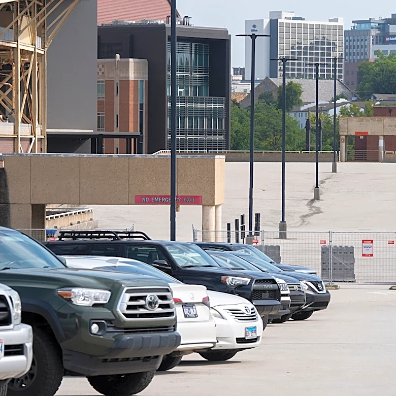 Neyland Drive entrance to part of G10 is open. The rest comes down this week