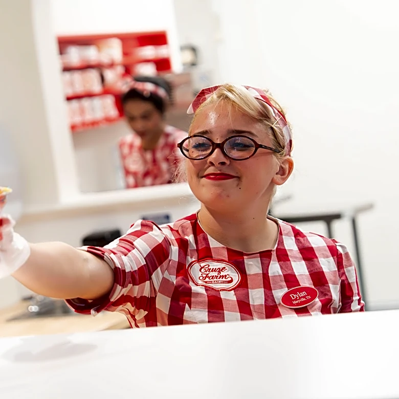 Food at Cruze Farm, ice cream in Fountain City and a fun-filling fundraiser