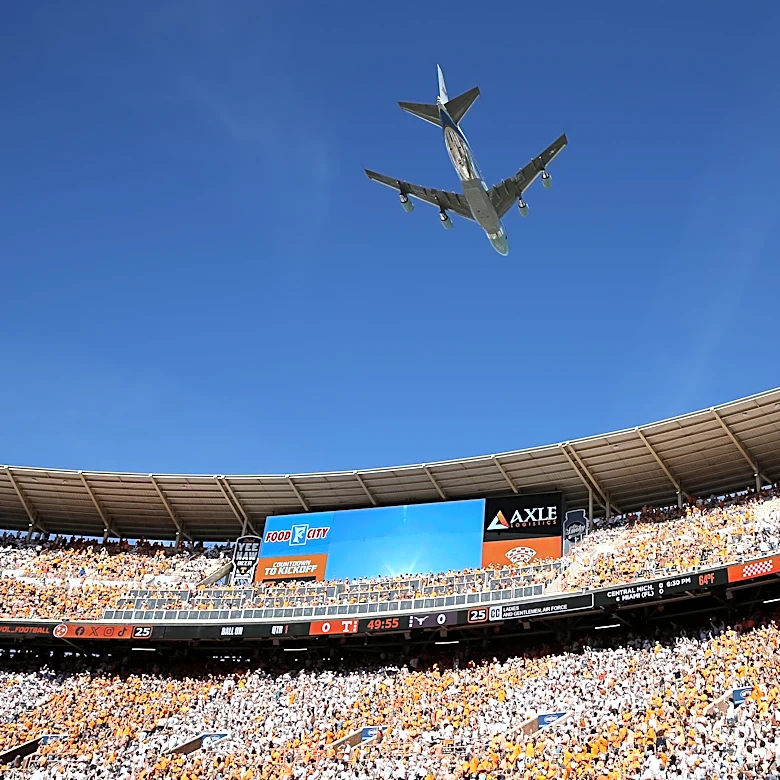 Tennessee game cost Knoxville taxpayers thousands more with Trump in town