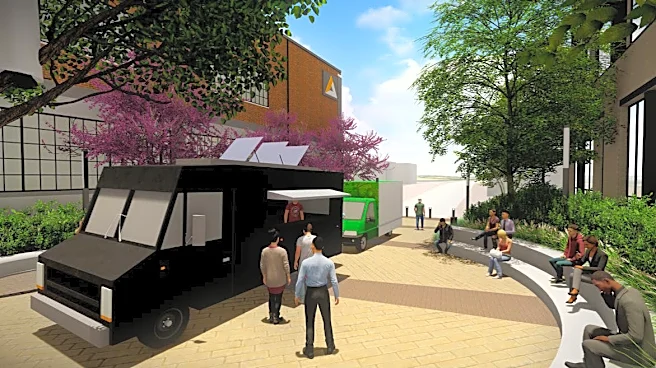 Axle Logistics builds new pedestrian plaza 'to tie it all together'