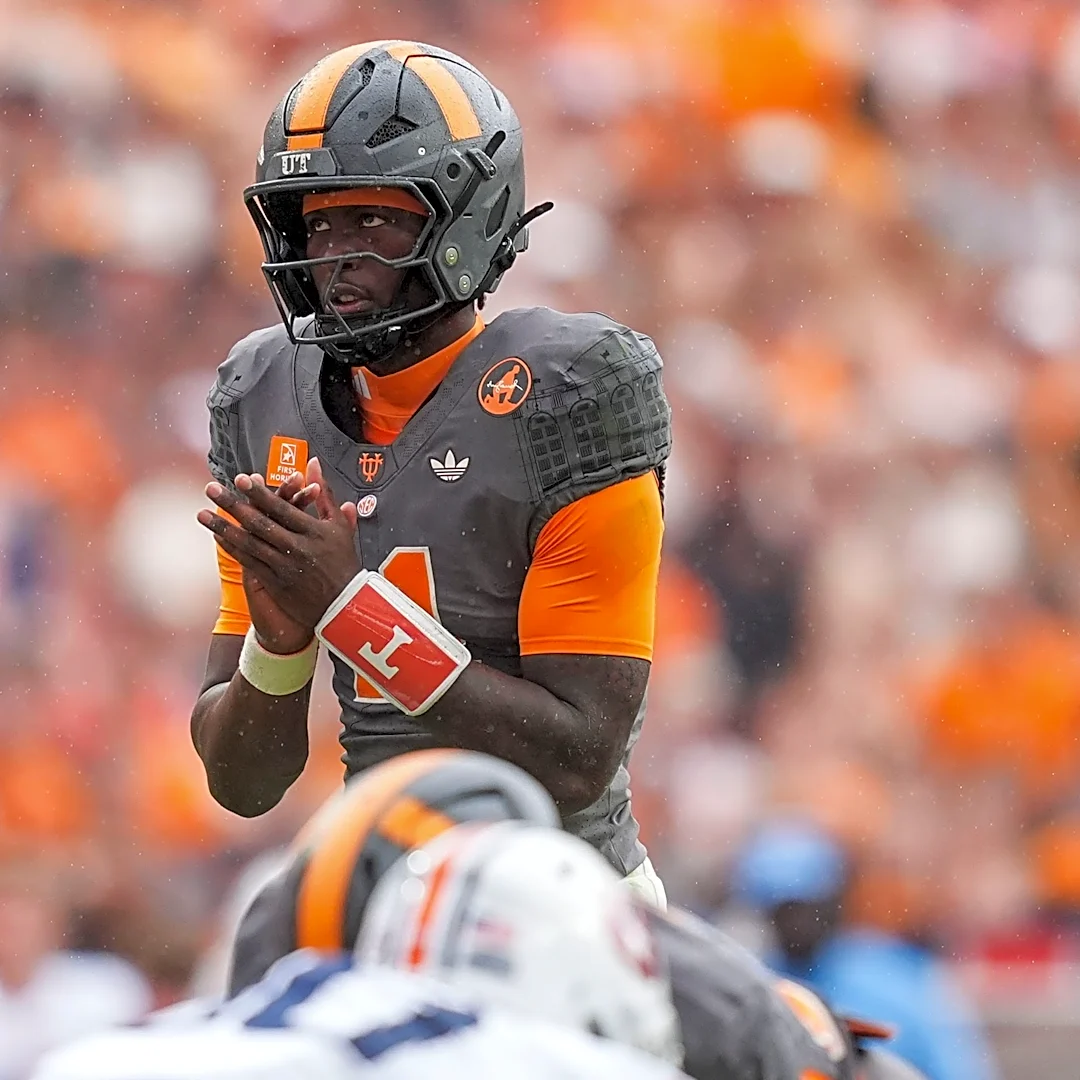QB Faizon Brandon remains questionable on SEC injury report for Tennessee vs Alabama