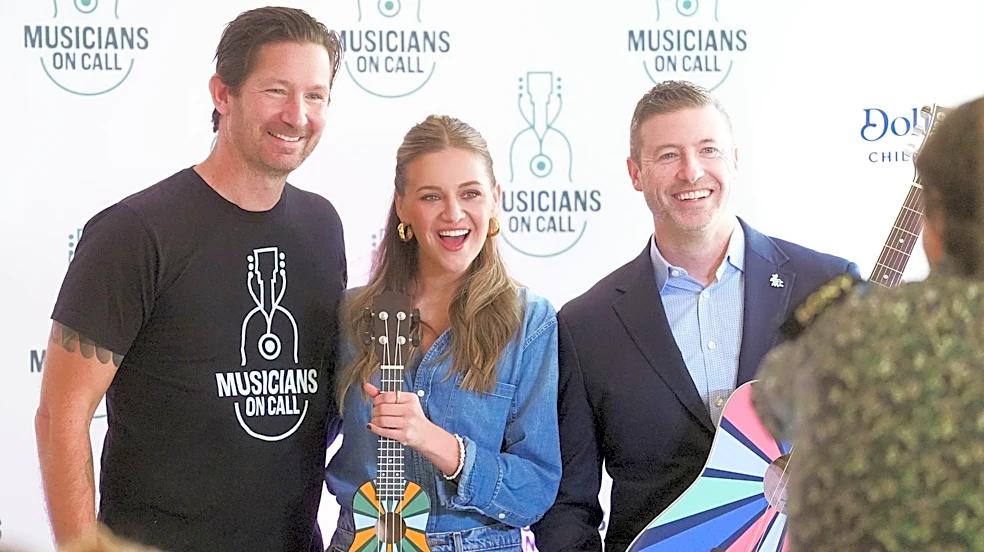 How Kelsea Ballerini helped kids heal at Dolly Parton Children’s Hospital