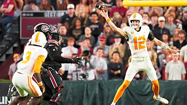Grading QB George MacIntyre in Tennessee football loss to South Carolina