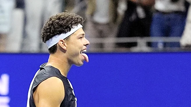 Best images from Ben Shelton's epic US Open win over Carlos Alcaraz