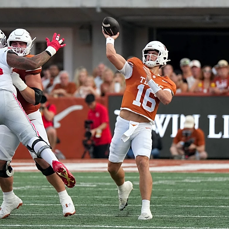 Best photos of Texas' stunning comeback win over Ohio State
