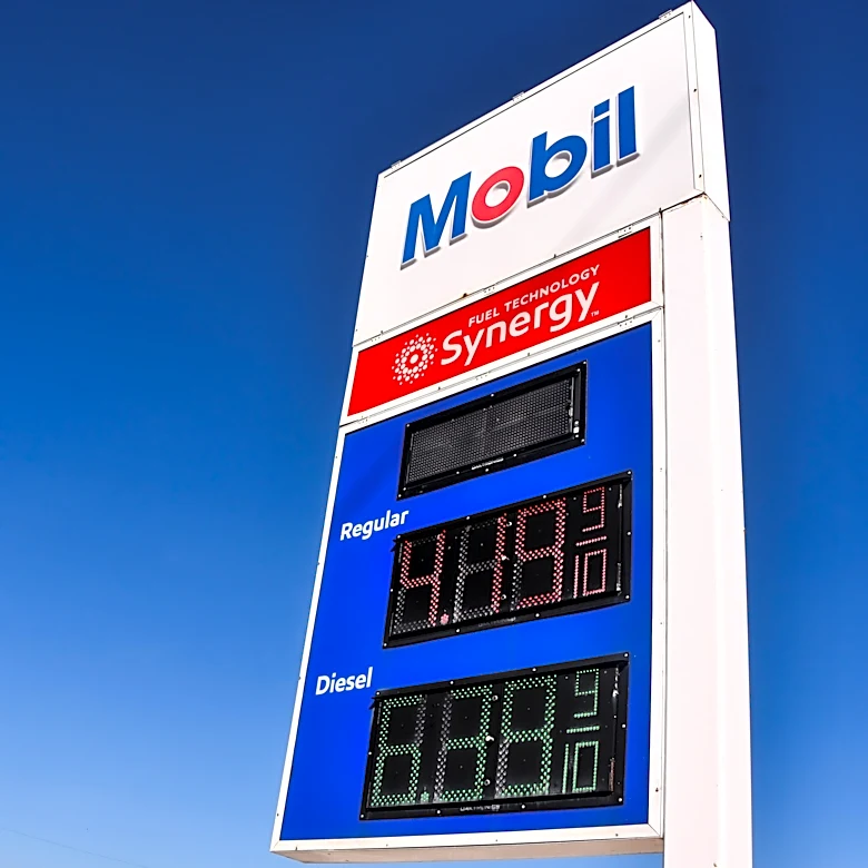 Average gas price in each U.S. state, October 2026