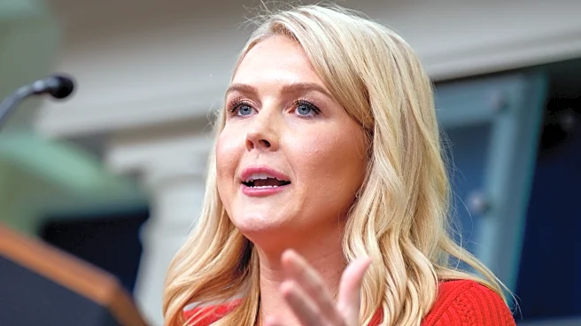 Karoline Leavitt Goes Full Blonde Bombshell For White House Meeting & The Timing Couldn't Be Worse