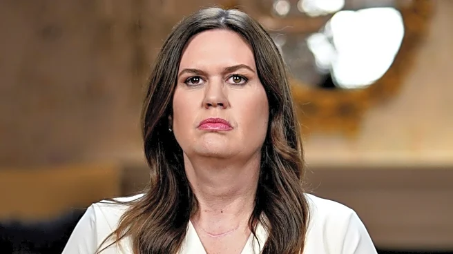 Sarah Huckabee Sanders & Her Mom Match In Granny Glam (& It's Clear Where She Gets Her Inspo)