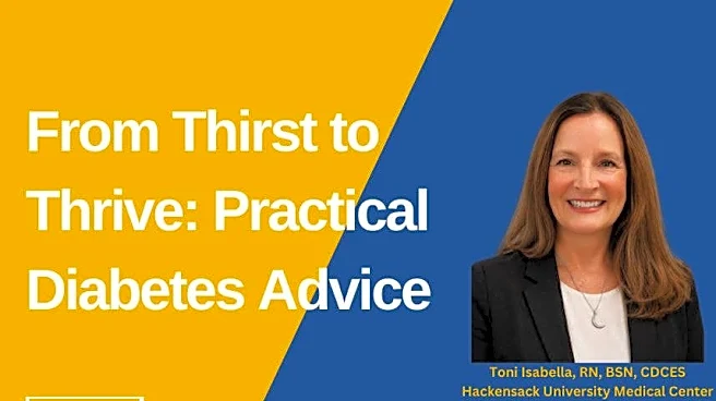 From Thirst to Thrive: Practical Diabetes Advice