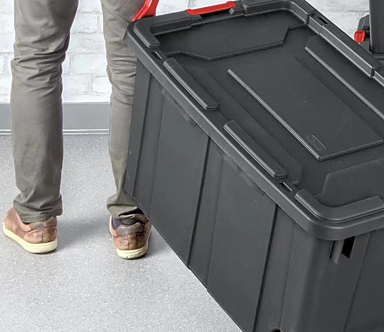 Plastic storage bins have more uses than you might think, and can even save you money