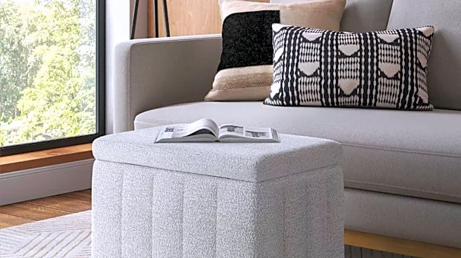 A storage ottoman is a smart, multifunctional buy to upgrade your living room